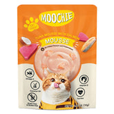 Moochie Cat Food Tuna Mousse With Salmon Pouch